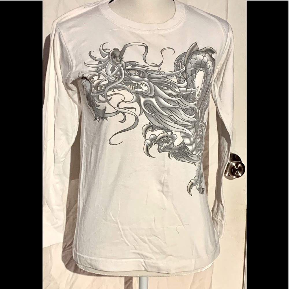 VTG JNCO JEANS Y2K Long Sleeve Dragon Shirt